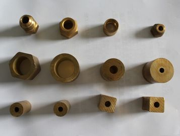 Componentes de cobre del horno eléctrico del tubo del horno fusorio