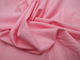 Tela de algodón rosada de la tela 100 del vestido/de la cortina por la yarda 120gsm