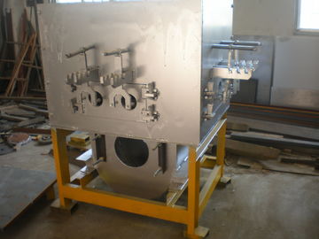 Hornos de inducción eléctrica comerciales 500KG, horno fusorio de cobre de frecuencia media