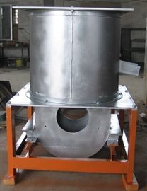 0,3 hornos fusorios industriales 300KG 75KW de la frecuencia principal para el bastidor de la aleación de cobre