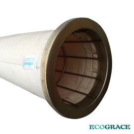 Bolso de filtro de Nomex de 1 micrón/filtro de bolso de alta resistencia de Aramid en planta del cemento