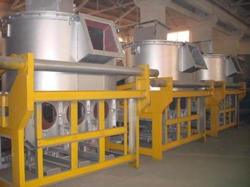 Tipo funcionamiento de la base del proceso de fusión GYT-2000 del horno de inducción