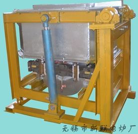 0,3 hornos fusorios eléctricos hidráulicos 300KG 75KW de la frecuencia principal
