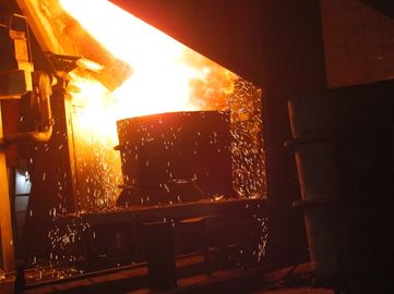 Horno de inducción de fusión eléctrico del OEM, hornos del metal 100HZ