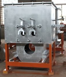 horno fusorio eléctrico de 300KG 75KW, 0,3 hornos de fusión eléctricos de la frecuencia de la tubería