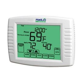 Toque Scren termóstato programable de 7 días para el horno, soporte superficial