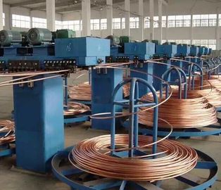 Máquina automática del trefilado, alambre de cobre que endereza la máquina