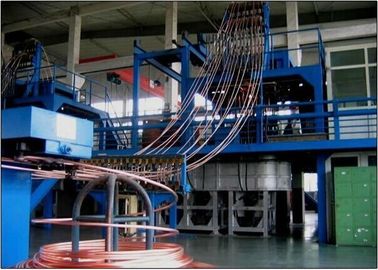 PLC de cobre profesional de la máquina de dibujo que controla el sistema impulsado por motor servo