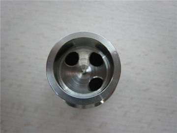 Aluminio del ISO 9001, piezas que trabajan a máquina de la precisión de cobre con cromo/plata/el oro plateado