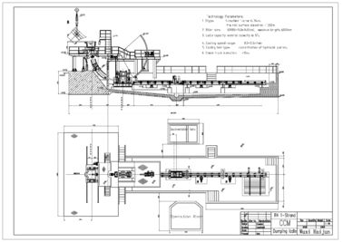 R4M Continuous Casting Machine 1 máquina de colada continua de la refrigeración por agua del carbono del filamento