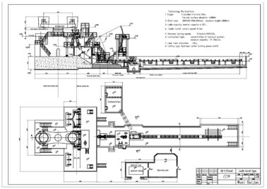 Máquina de colada continua de R4M 1S, torrecilla de cucharón de la máquina de CCM
