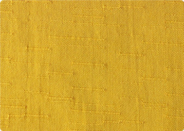 Tela amarilla/del blanco elegante 120gsm 100 de rayón de la tela del telar jacquar de tapicería